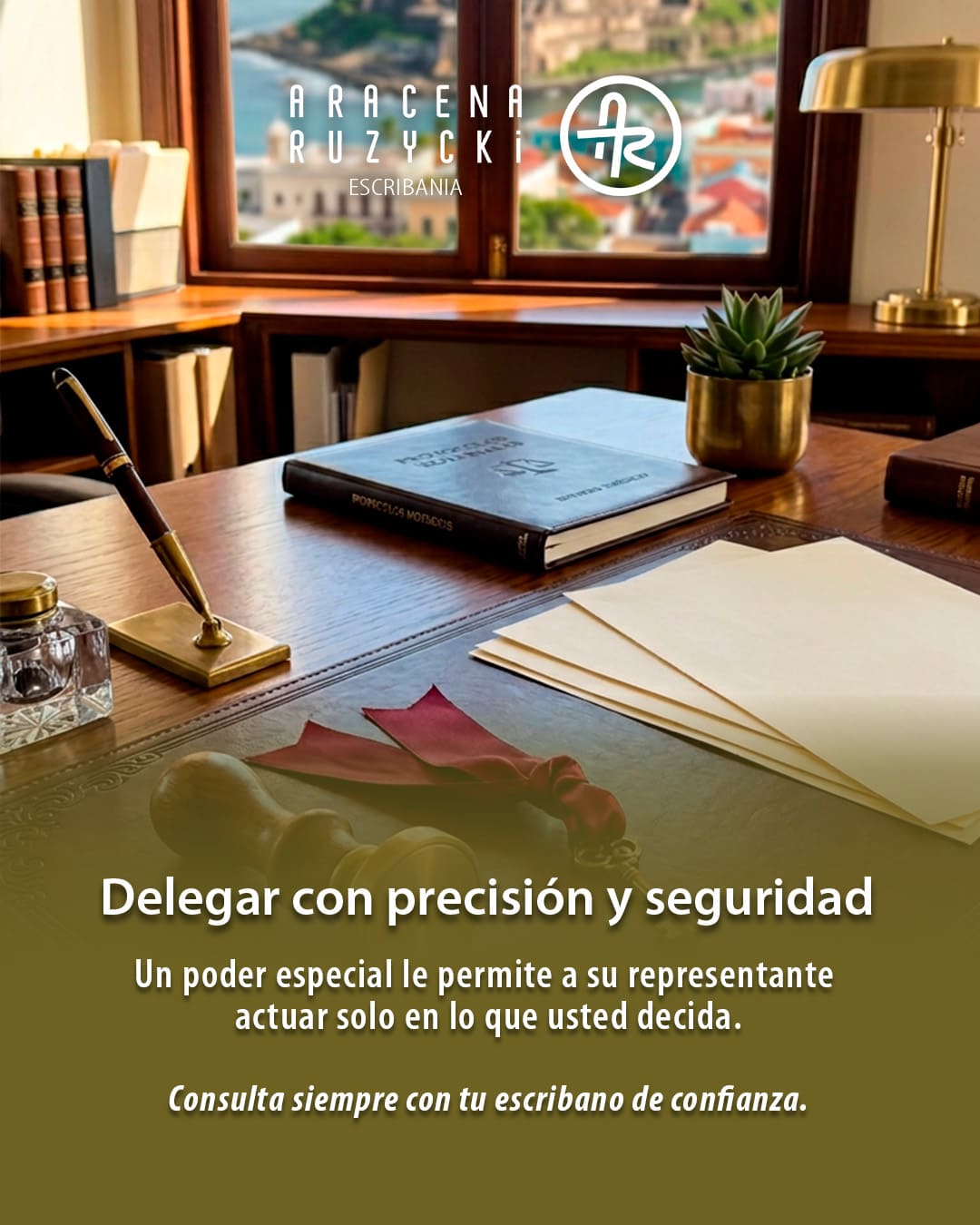 Pieza de Escribanía Aracena Ruzycki